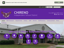 Tablet Screenshot of chirenoisd.org